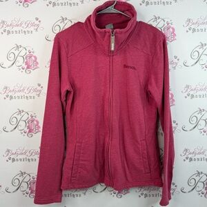 Bench sweater zip up raspberry red pink purple  Women's Fuchsia Utility Jacket